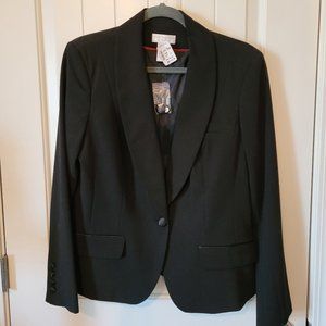 Worthington Black One Button Blazer Size 12